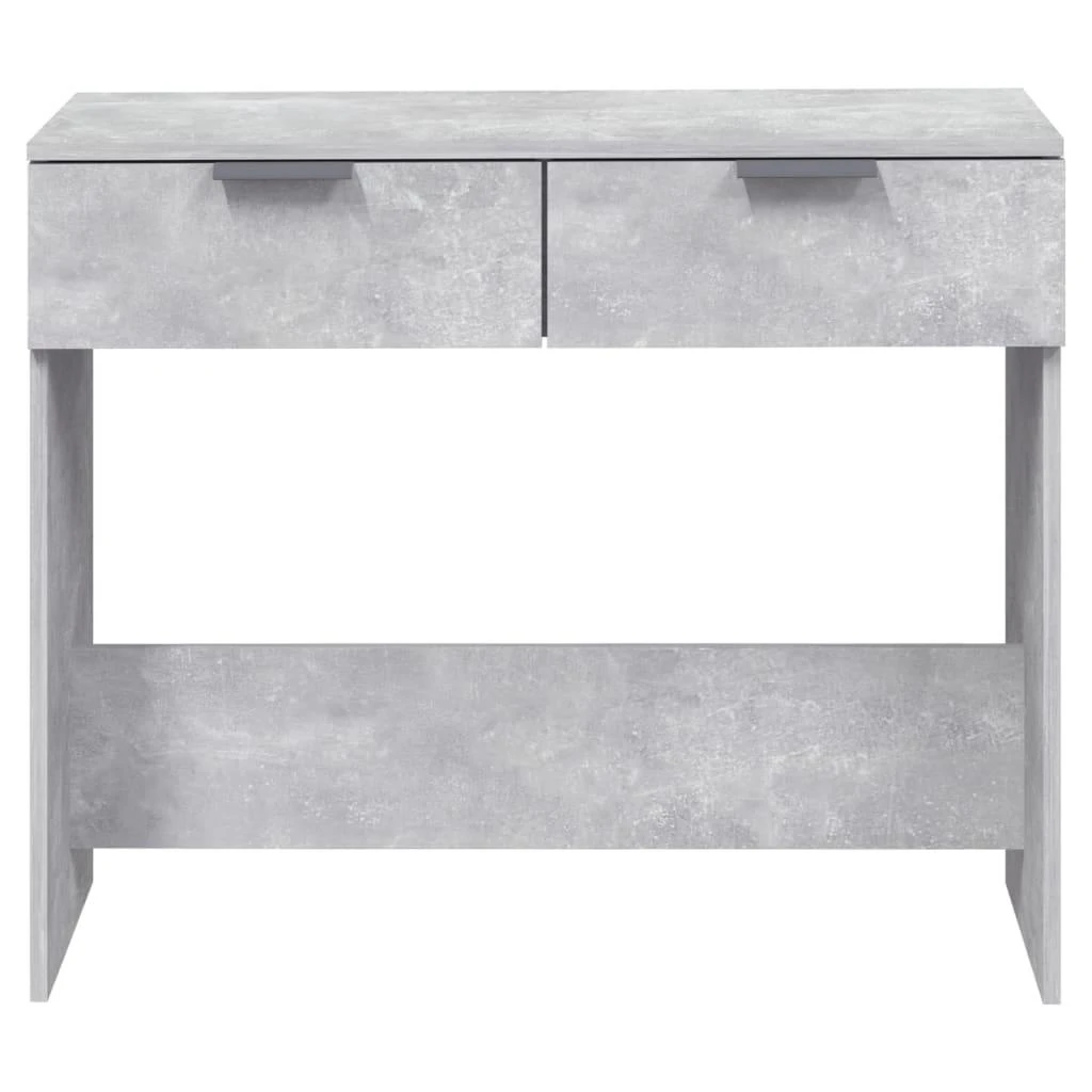 Konsolinis staliukas, betono pilkas, 90x36x75cm, mediena
