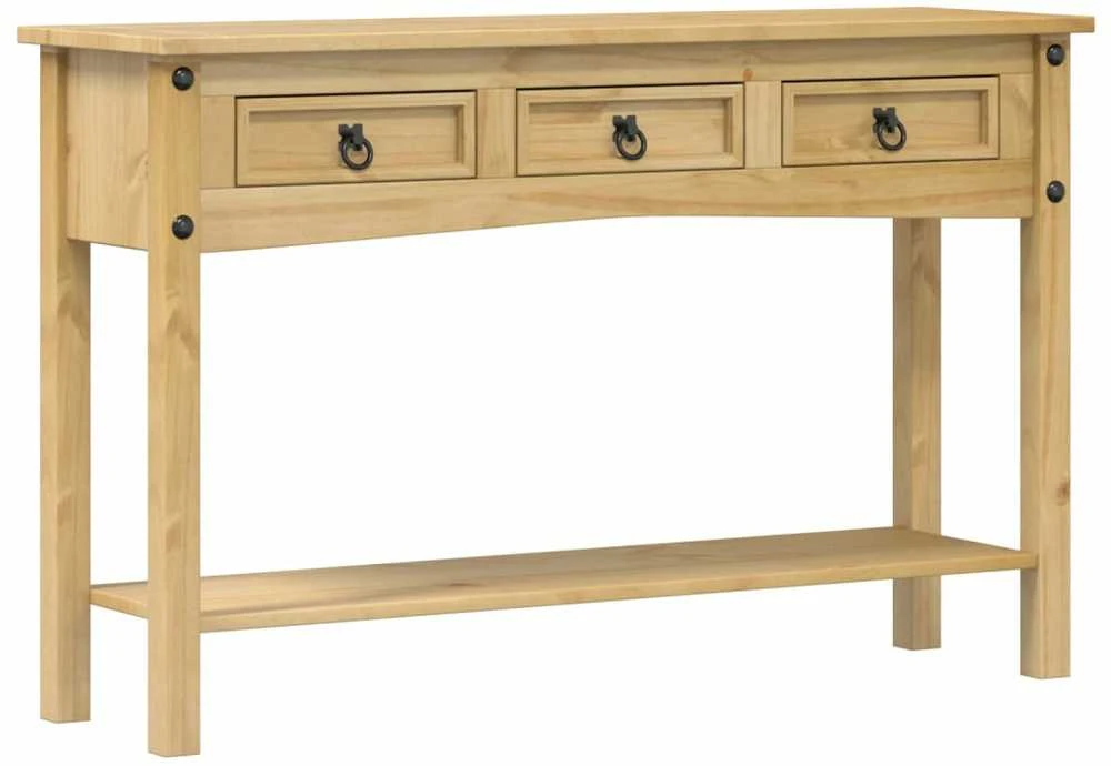 Konsolinis staliukas „Corona“, 114x34,5x73 cm, pušies masyvas