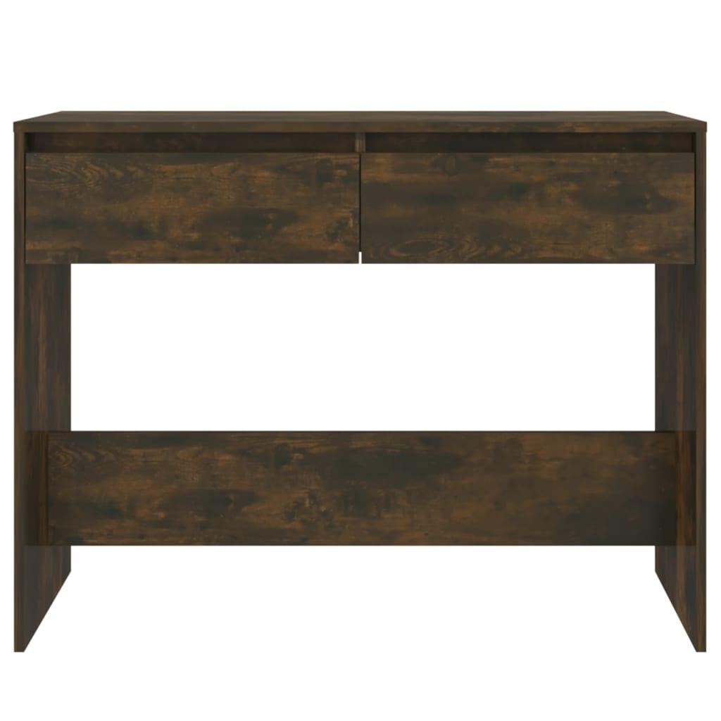 Konsolinis staliukas, dūminio ąžuolo, 100x35x76,5cm, mediena