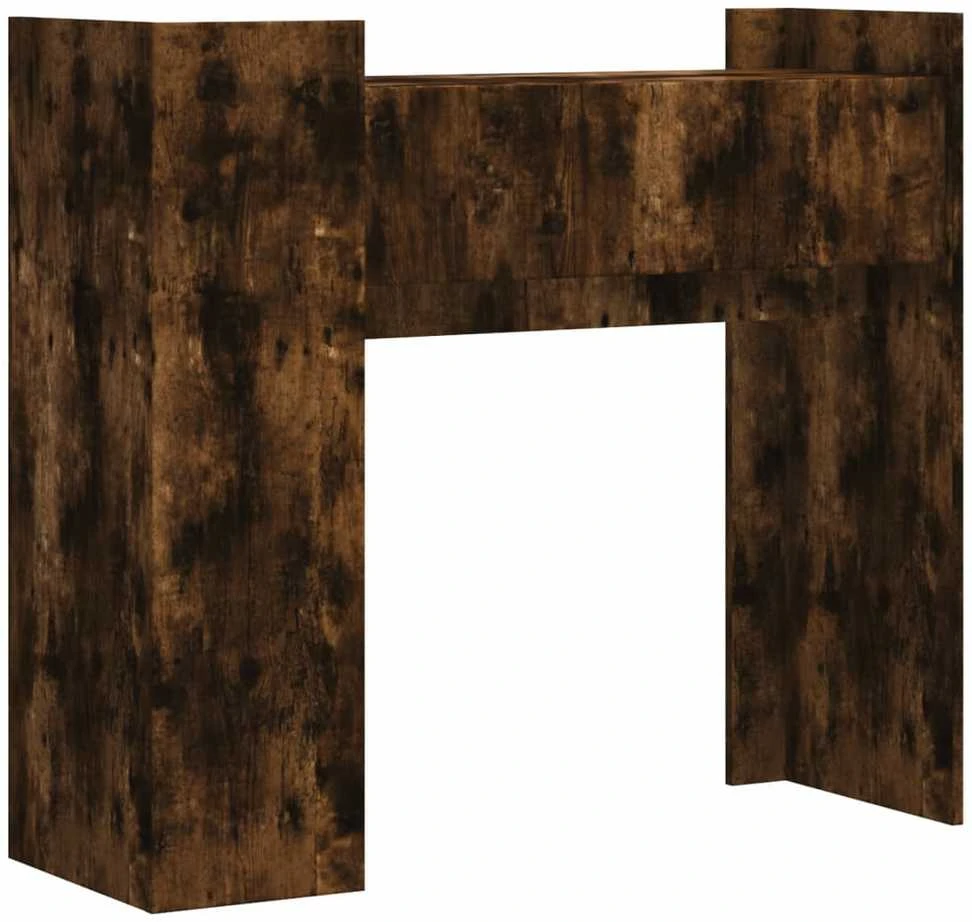 Konsolinis staliukas, dūminio ąžuolo, 100x35x90cm, mediena