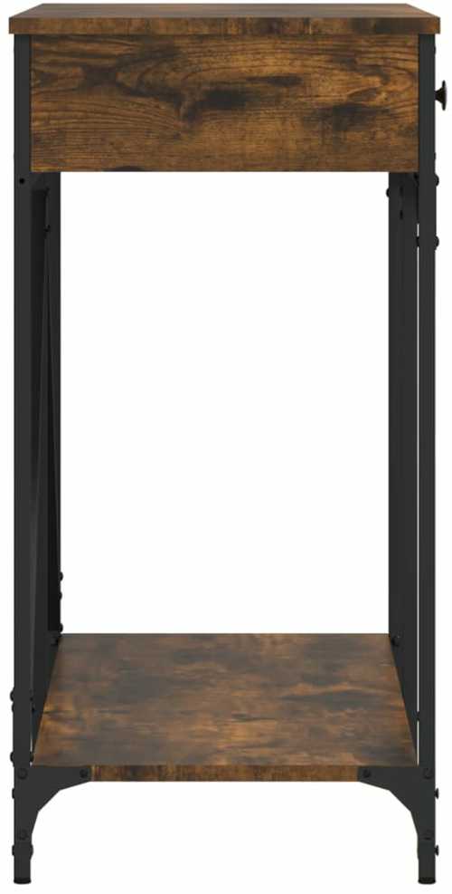 Konsolinis staliukas, dūminio ąžuolo, 100x39x78,5cm, mediena