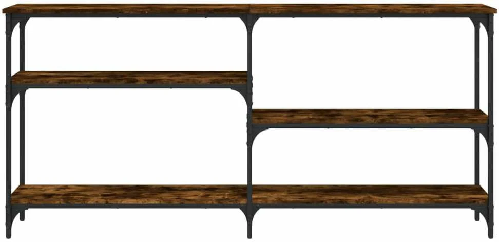 Konsolinis staliukas, dūminio ąžuolo, 160x29x75cm, mediena