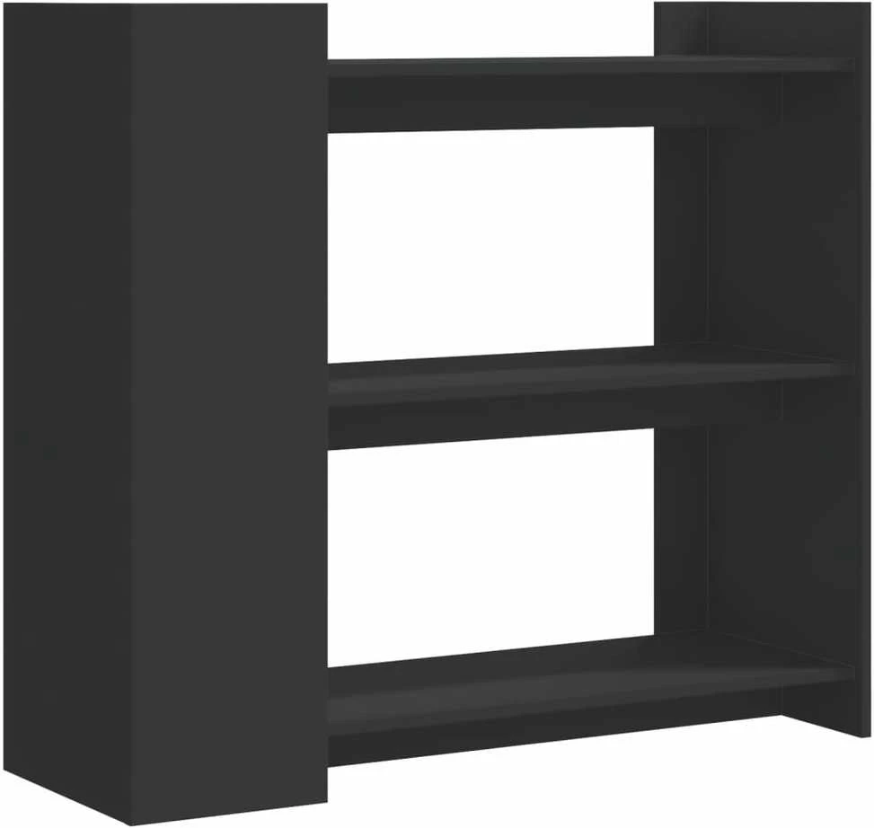 Konsolinis staliukas, juodas, 100x35x90cm, apdirbta mediena
