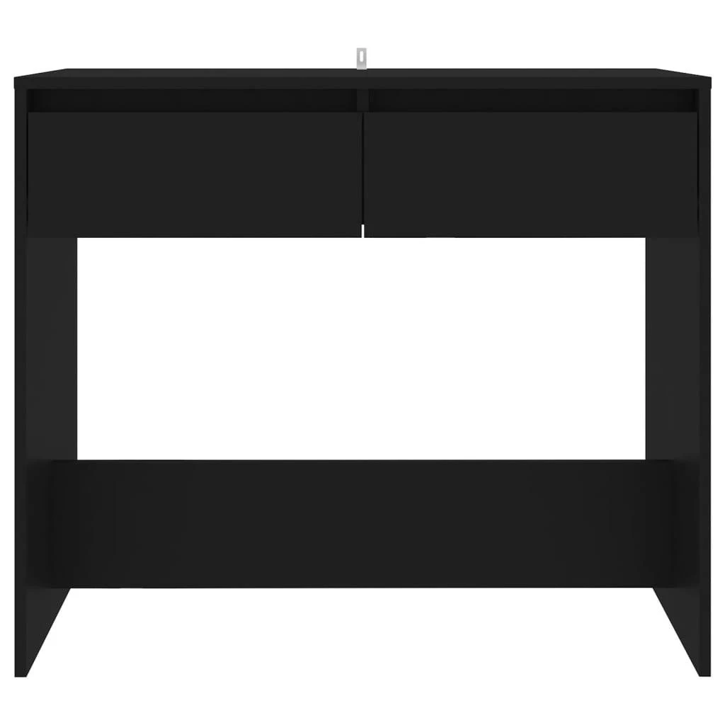 Konsolinis staliukas, juodos spalvos, 89x41x76,5cm, plienas
