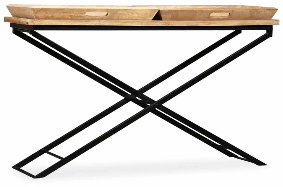 Konsolinis staliukas, mango mediena, 130x40x80cm
