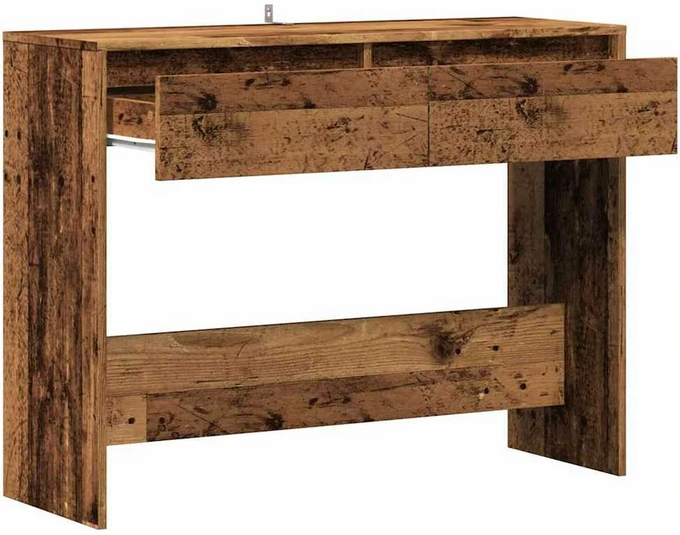 Konsolinis staliukas, medienos, 100x35x76,5cm, apdirbta mediena