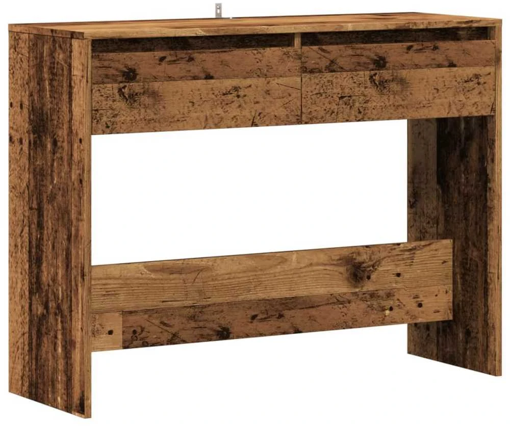 Konsolinis staliukas, medienos, 100x35x76,5cm, apdirbta mediena