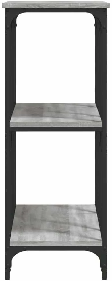 Konsolinis staliukas, pilkas ąžuolo, 102x35x90cm, mediena