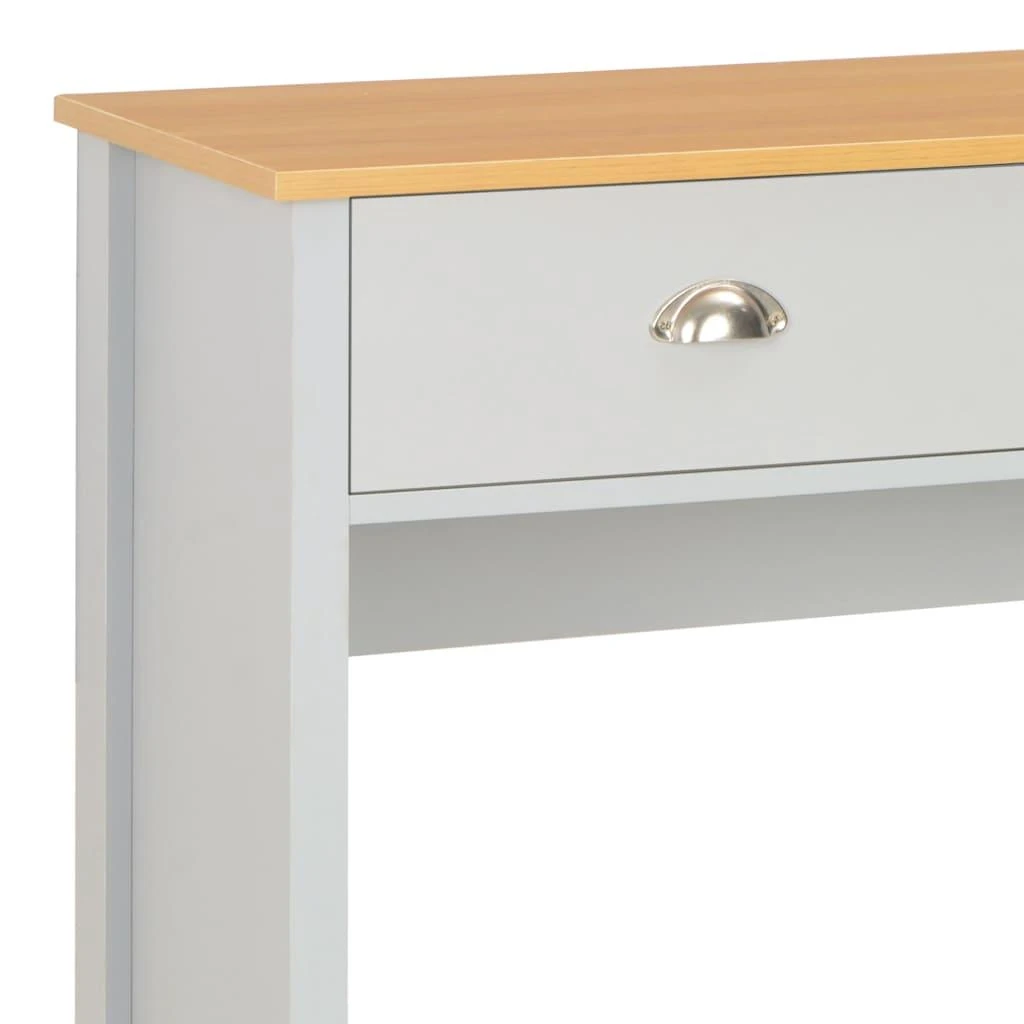 Konsolinis staliukas, pilkos spalvos, 97x35x76cm