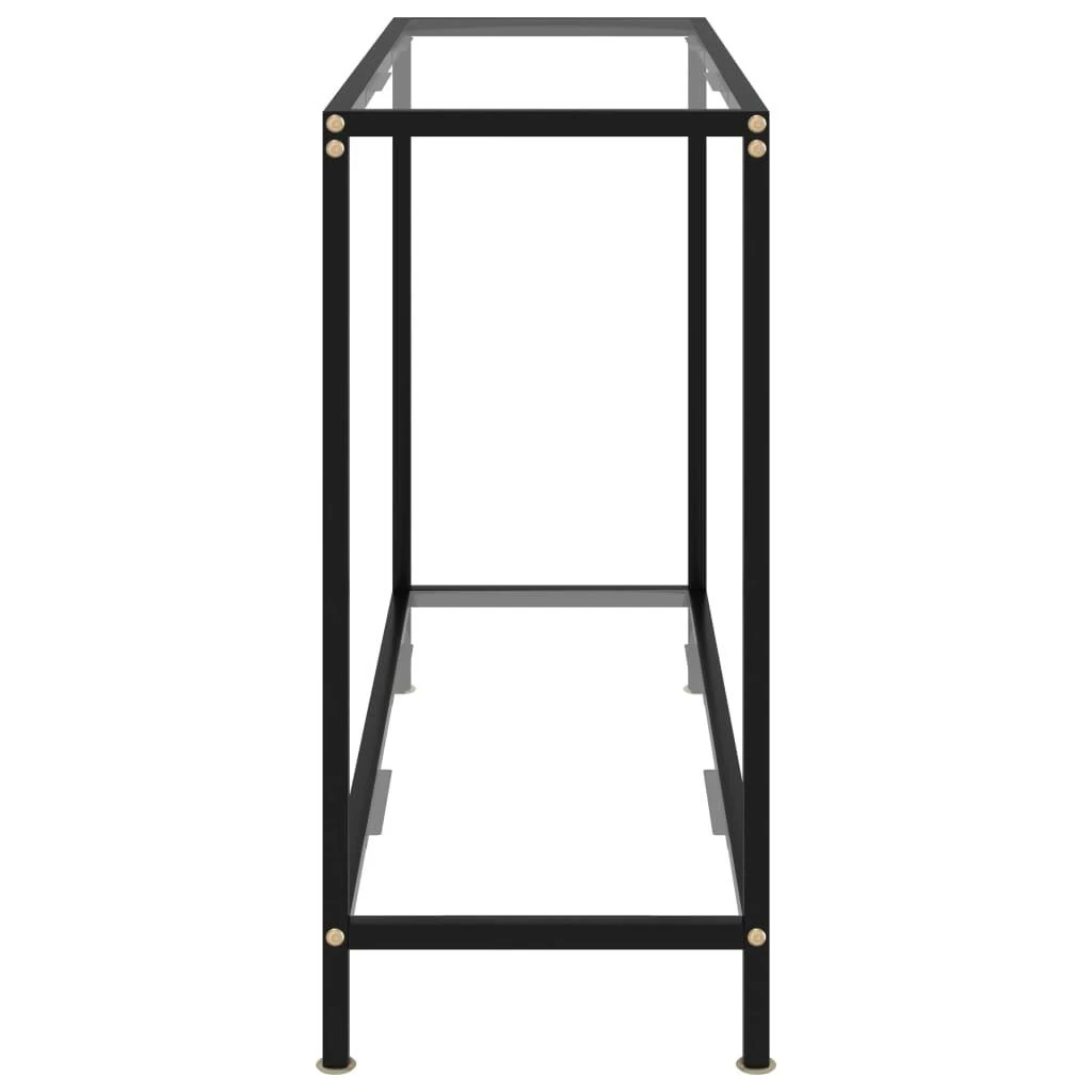 Konsolinis staliukas, skaidrus, 100x35x75cm, grūdintas stiklas
