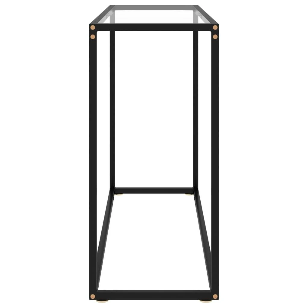 Konsolinis staliukas, skaidrus, 100x35x75cm, grūdintas stiklas