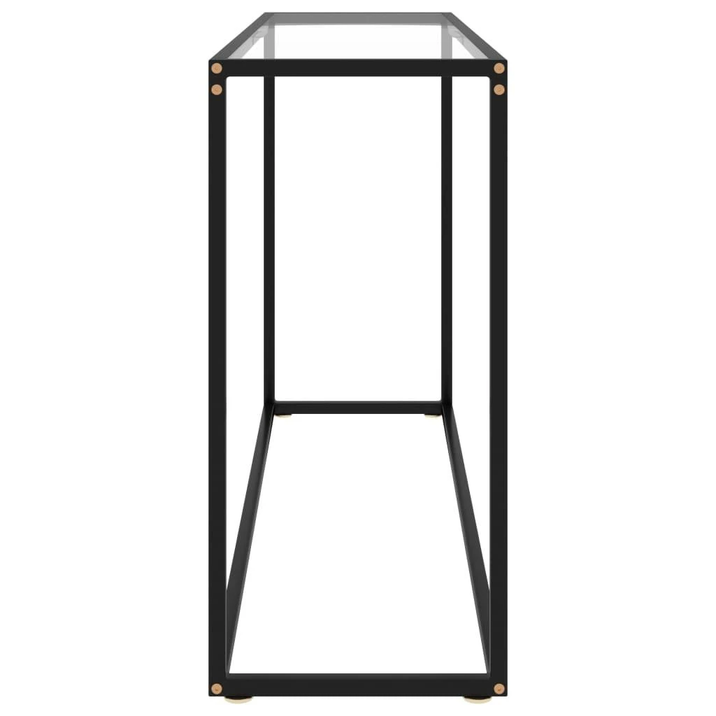 Konsolinis staliukas, skaidrus, 120x35x75cm, grūdintas stiklas