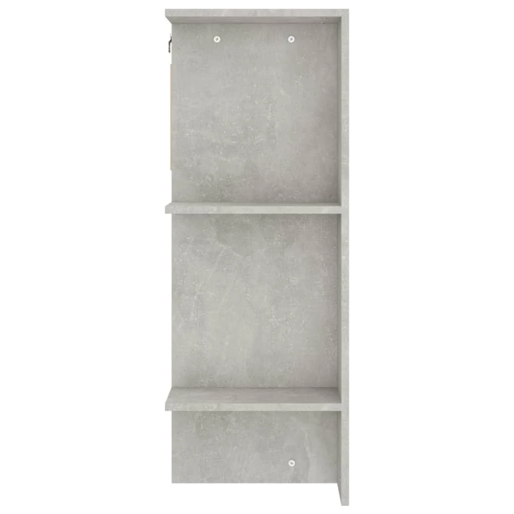 Koridoriaus spintelė, betono pilka, 97,5x37x99cm, mediena