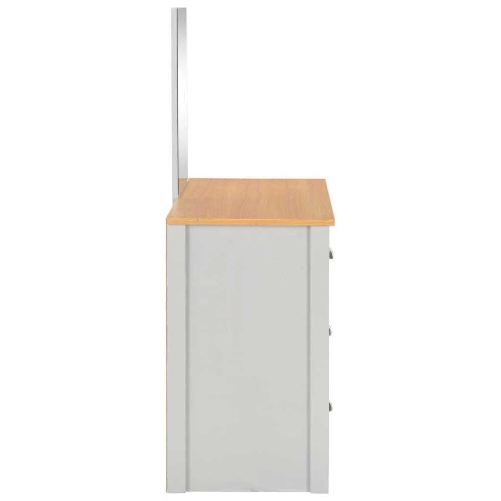 Kosmetinis stal. su veidrodž. ir tab., pilk. sp., 104x45x131cm