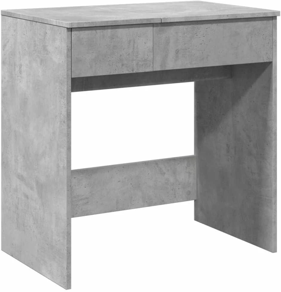 Kosmetinis staliukas su veidrodžiu, betono, 73x46,5x120cm