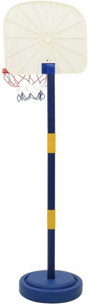 Krepšinio stovas su kamuoliu/pompa, 90/121cm