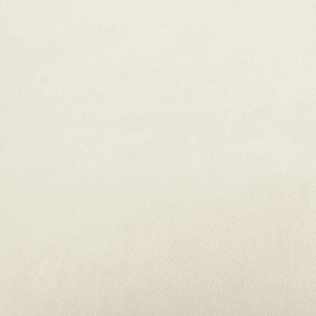 Fotelis Krėslas, kreminės spalvos, 62x79x79cm, aksomas