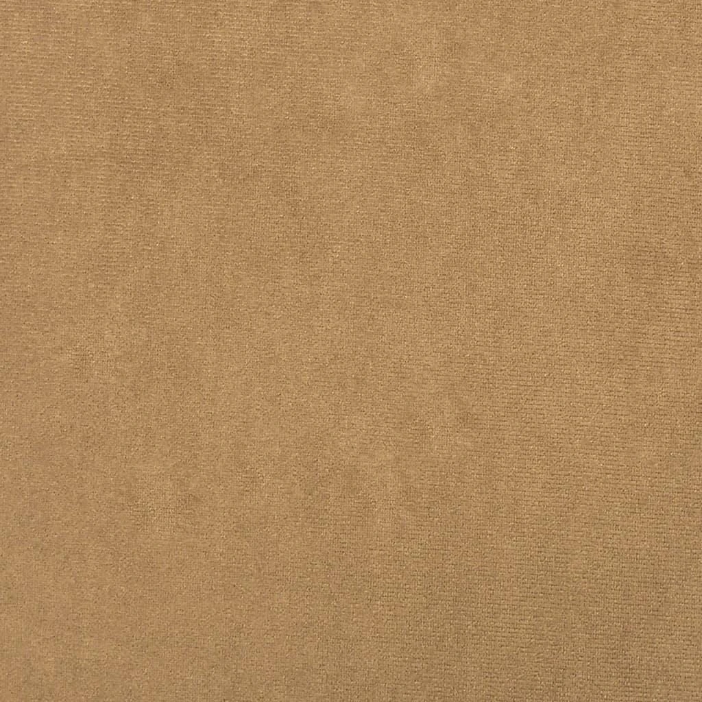 Fotelis Krėslas, rudos spalvos, 62x79x79cm, aksomas