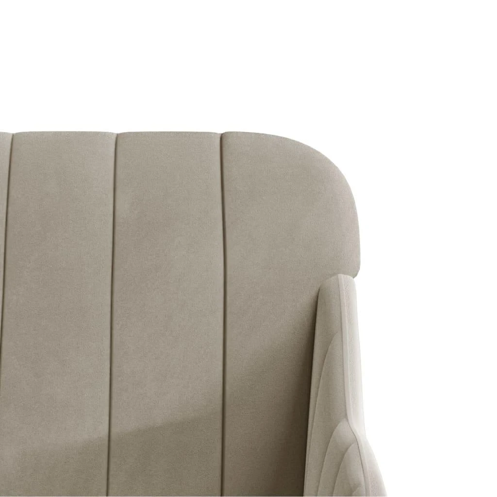 Fotelis Krėslas, šviesiai pilkos spalvos, 63x76x80cm, aksomas