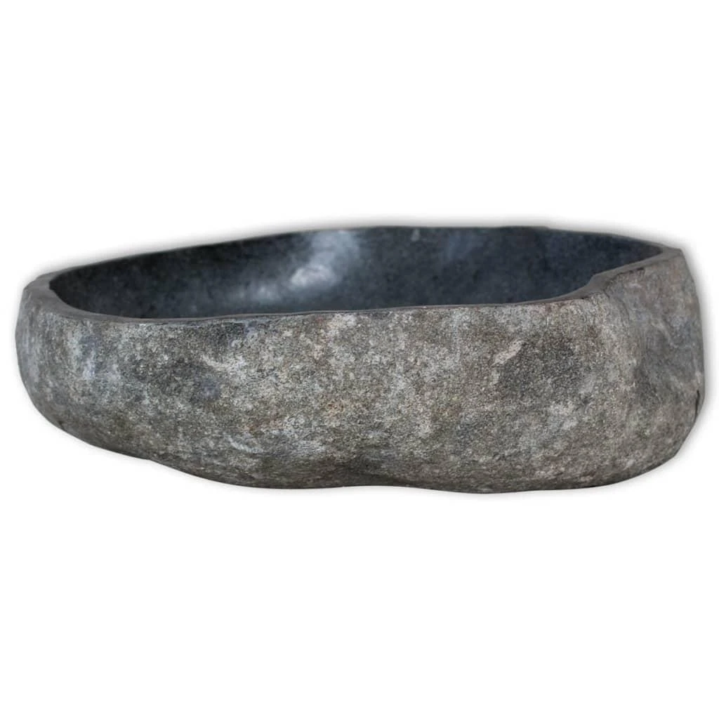 Praustuvas, (45-53)x(34-41)cm, upės akmuo, ovalo formos