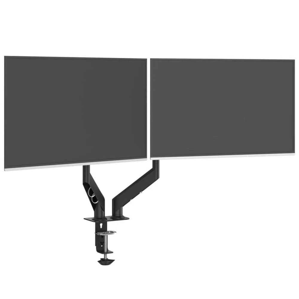 Laikiklis Dviguba monitoriaus rankena max 27 colių ekranui 75/100mm, 20kg