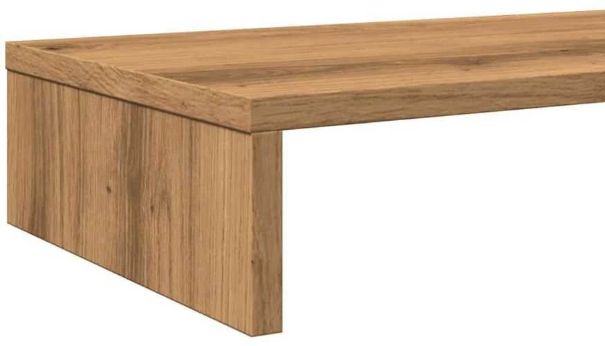 Laikiklis Monitoriaus stovas, artisano ąžuolo, 100x27x10cm, mediena