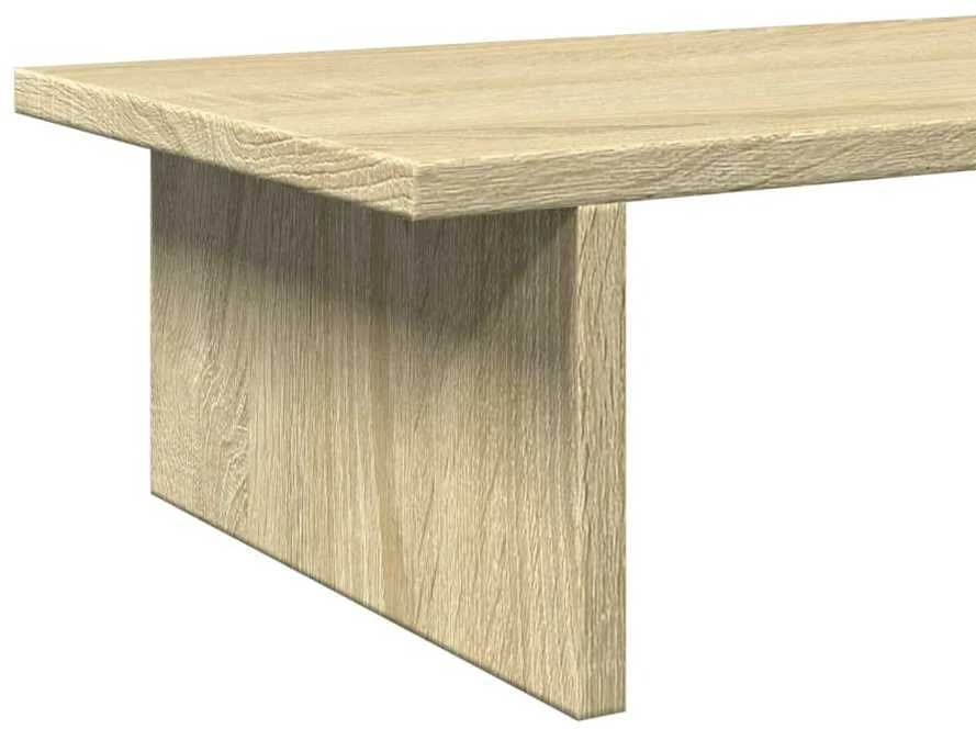 Laikiklis Monitoriaus stovas, ąžuolo, 100x27x15cm, apdirbta mediena