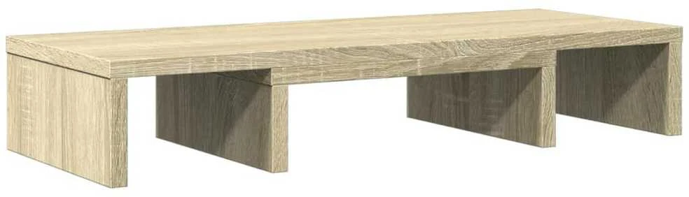 Laikiklis Monitoriaus stovas, ąžuolo, 60x24x10,5cm, apdirbta mediena