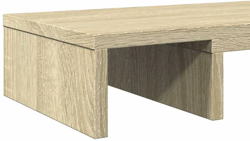 Laikiklis Monitoriaus stovas, ąžuolo, 60x24x10,5cm, apdirbta mediena
