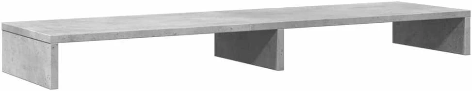 Laikiklis Monitoriaus stovas, betono, 100x27x10cm, apdirbta mediena