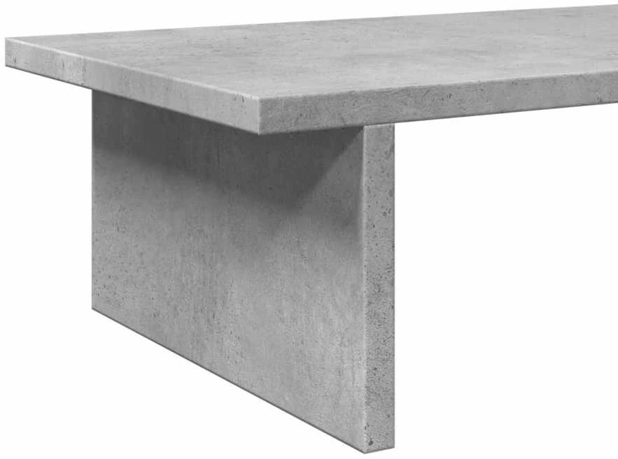 Laikiklis Monitoriaus stovas, betono, 100x27x15cm, apdirbta mediena