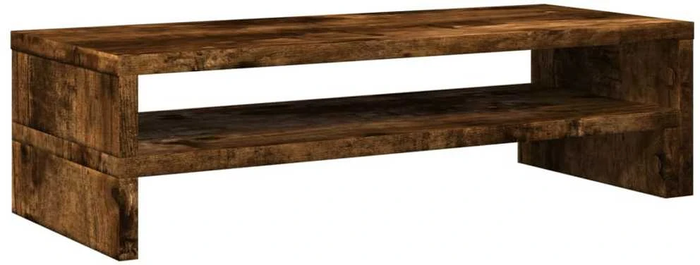 Laikiklis Monitoriaus stovas, dūminio ąžuolo, 54x22x15cm, mediena