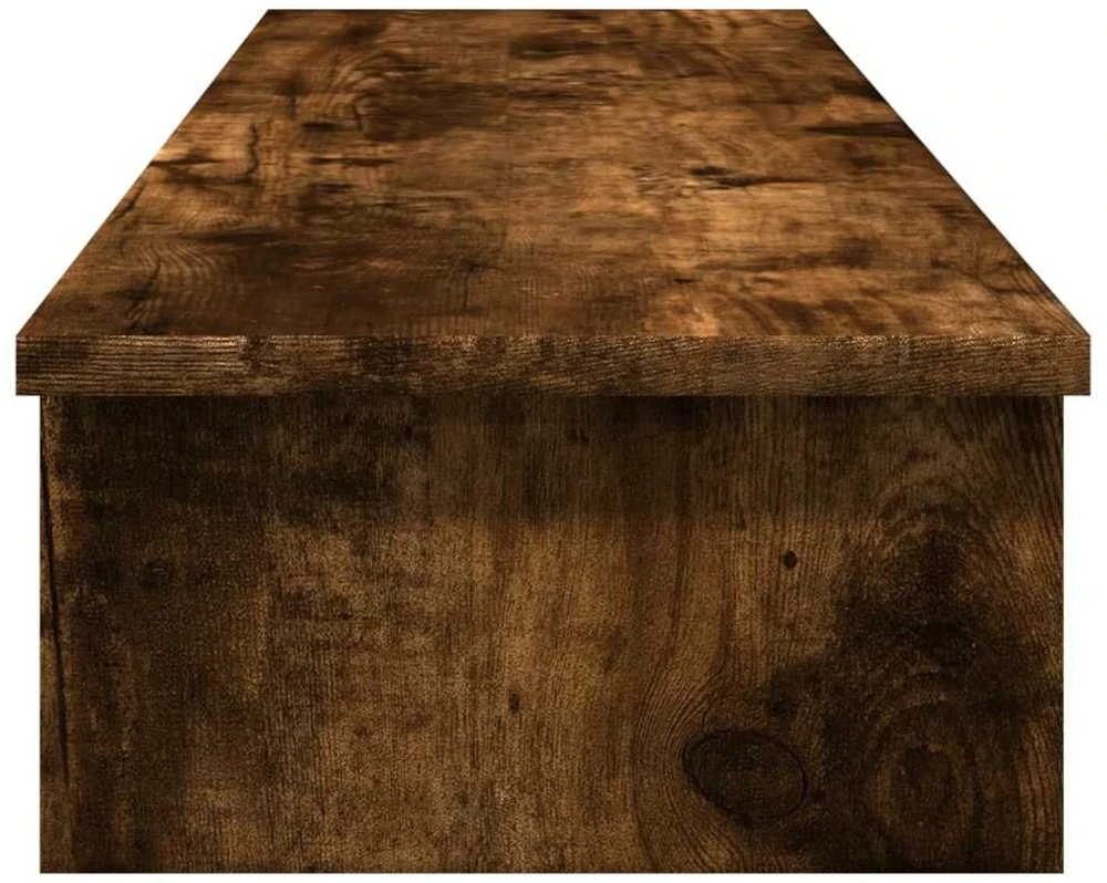 Laikiklis Monitoriaus stovas, dūminio ąžuolo, 100x27x15cm, mediena