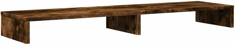 Laikiklis Monitoriaus stovas, dūminio ąžuolo, 100x27x10cm, mediena