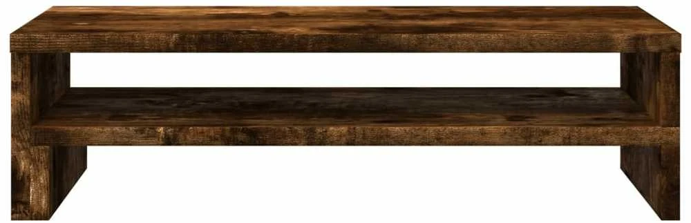 Laikiklis Monitoriaus stovas, dūminio ąžuolo, 54x22x15cm, mediena