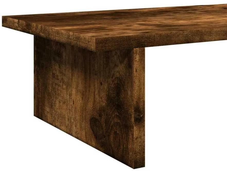 Laikiklis Monitoriaus stovas, dūminio ąžuolo, 100x27x15cm, mediena