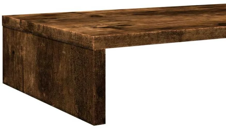 Laikiklis Monitoriaus stovas, dūminio ąžuolo, 100x27x10cm, mediena