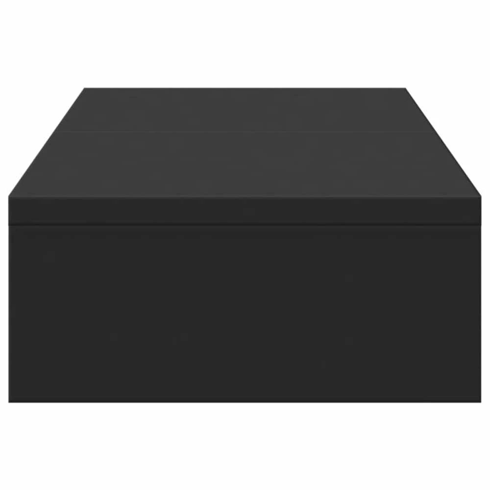 Laikiklis Monitoriaus stovas, juodas, 60x24x10,5cm, apdirbta mediena