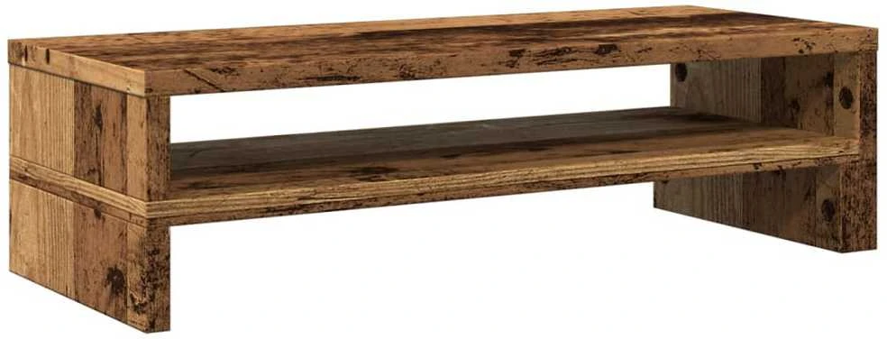 Laikiklis Monitoriaus stovas, sendintos medienos, 54x22x15cm, mediena