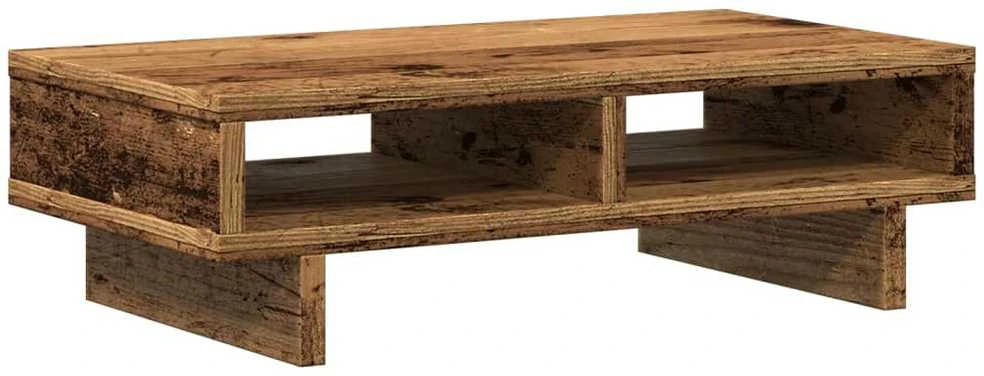 Laikiklis Monitoriaus stovas, sendintos medienos, 50x27x15cm, mediena