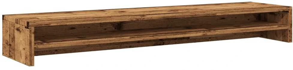 Laikiklis Monitoriaus stovas, sendintos medienos, 100x24x13 cm, MDP