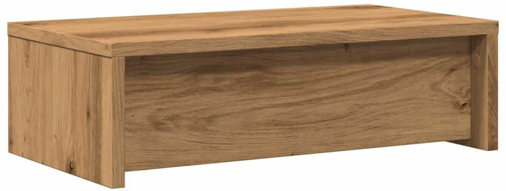 Laikiklis Monitoriaus stovas su stalčiais, artisano, 50x27x15cm, mediena