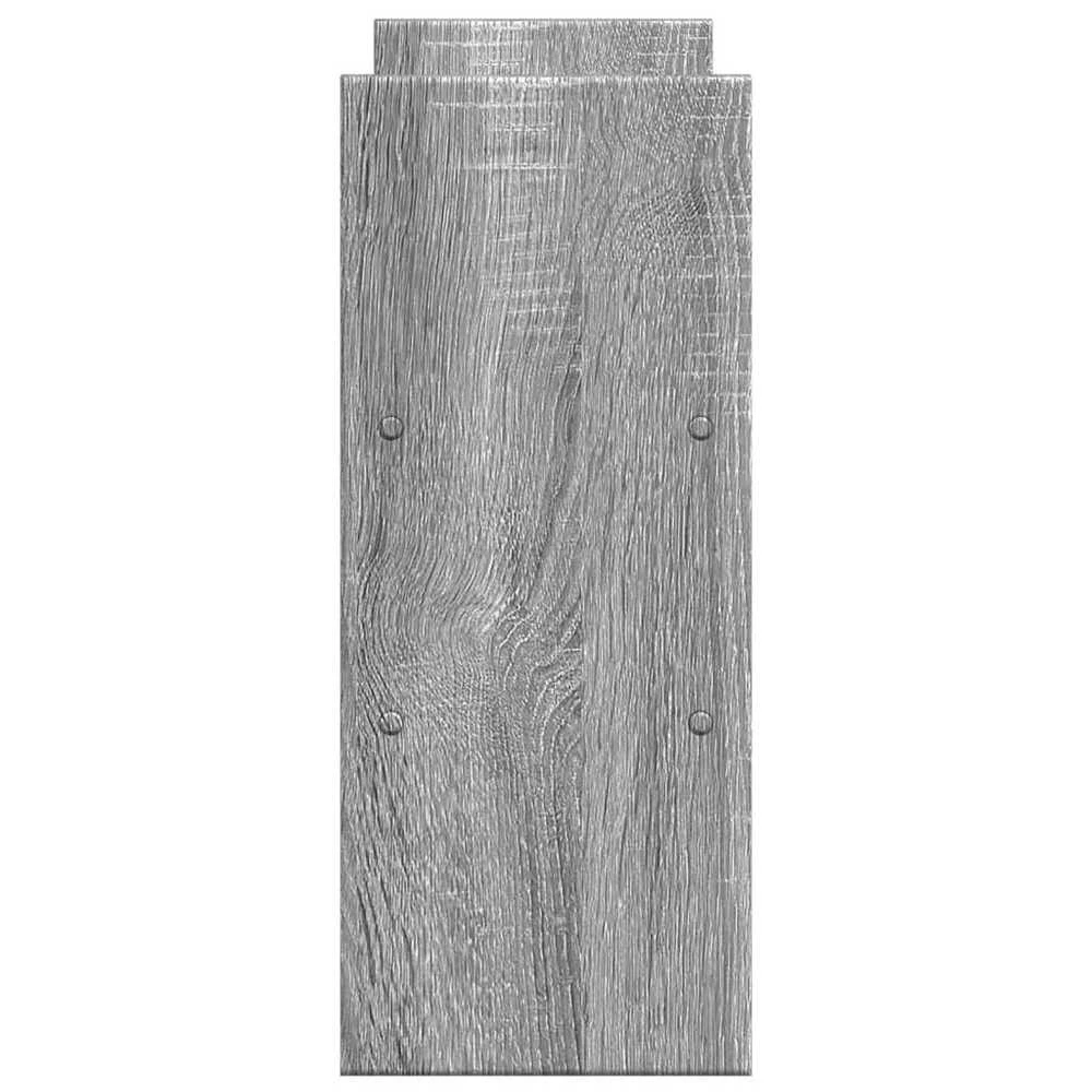 Laikiklis Rašomojo stalo lentyna, pilka ąžuolo, 40x17x41cm, mediena