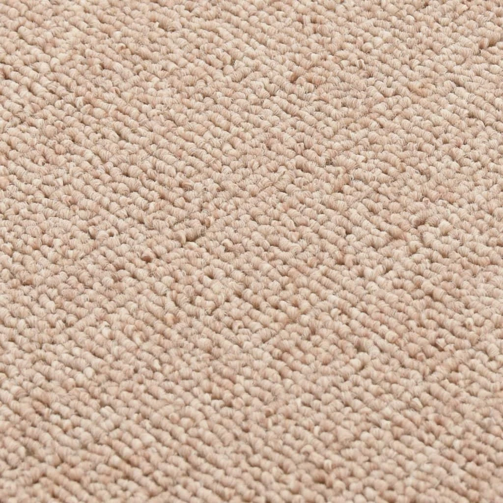 Neslystantys laiptų kilimėliai, 15vnt., smėlio, 60x25cm