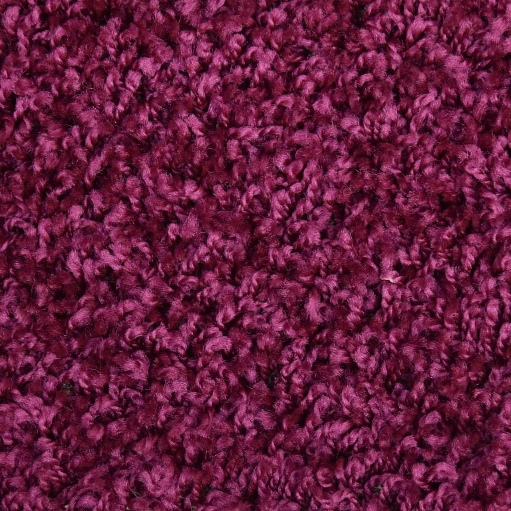 Laiptų kilimėliai, 15vnt., violetinės spalvos, 65x21x4 cm