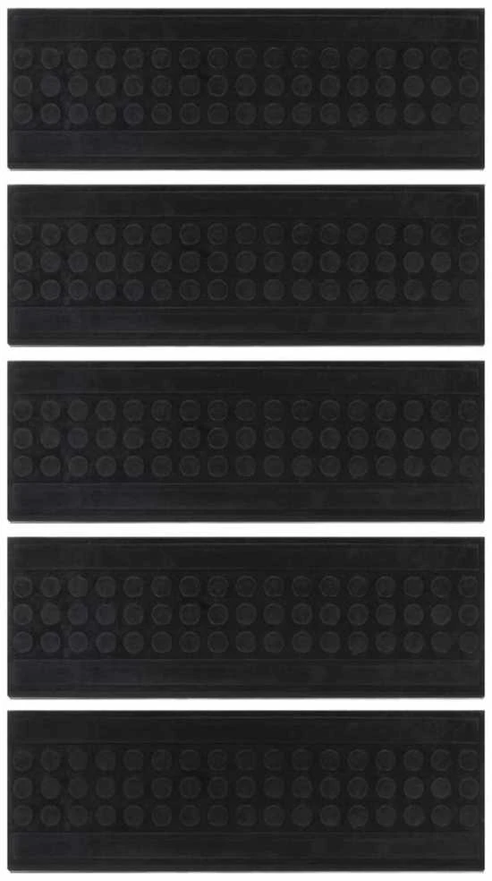 Laiptų pakopos, 5vnt., 25x75cm, guma