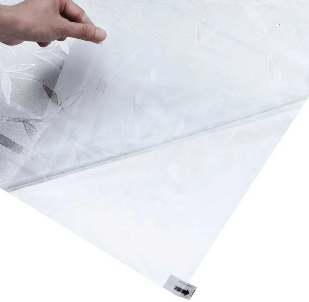 Langų plėvelė, 60x500cm, PVC, matinė, bambuko raštas