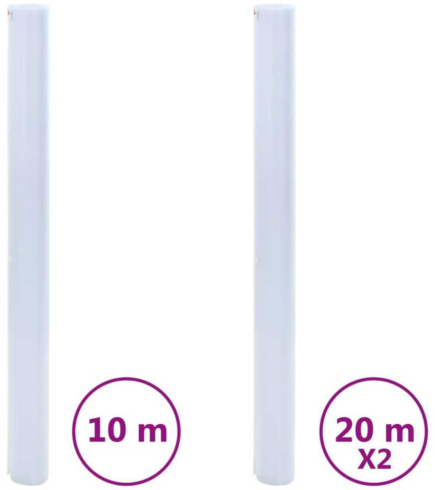 Langų plėvelės, 3vnt., skaidri pilka, PVC, statinė, matinė