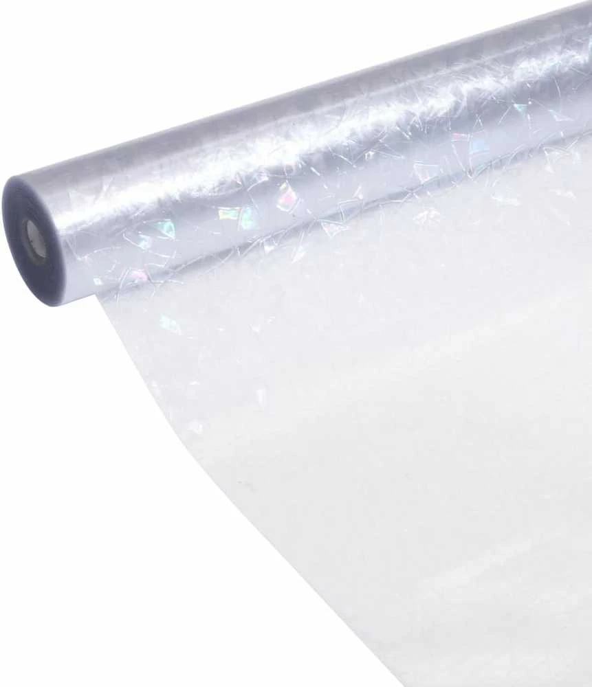 Langų plėvelės, 5vnt., PVC, matinės, 3D vaivorykštės raštas