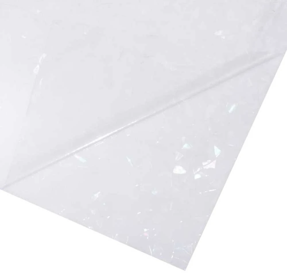 Langų plėvelės, 5vnt., PVC, matinės, 3D vaivorykštės raštas